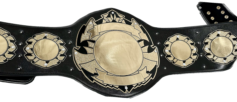 Zeus Gold Championship Belt